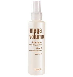 Mark mega volume hair spray with soothing geranium